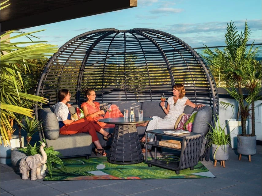 Angebote 😀 Jardini Beistelltisch Andalusia - 51/55/84 cm in grau ❤️ 5 Angebote 😀 Jardini Beistelltisch Andalusia - 51/55/84 cm in grau ❤️ – Bild 3