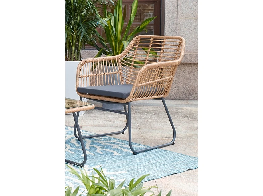 Großhandel 👏 Coraggio Forma Loungegarnitur Rattan 4-teilig in braun ✨ 4 Großhandel 👏 Coraggio Forma Loungegarnitur Rattan 4-teilig in braun ✨ – Bild 2