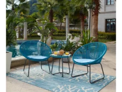 Top 10 😍 Coraggio Forma Balkonmöbel-Set Türkis 3-teilig 👏