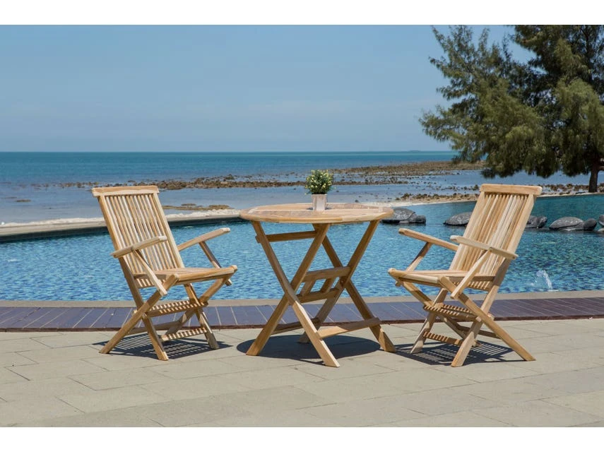 Angebote 🛒 Coraggio Forma Gartentisch Teak - 80/75/80 cm in braun 🔔 4 Angebote 🛒 Coraggio Forma Gartentisch Teak - 80/75/80 cm in braun 🔔 – Bild 2