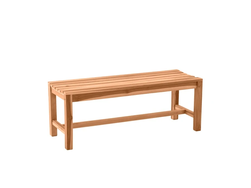 Auslauf 🔔 Coraggio Forma Gartenbank Teak - 120/45/42 cm in braun 🌟 3 Auslauf 🔔 Coraggio Forma Gartenbank Teak - 120/45/42 cm in braun 🌟