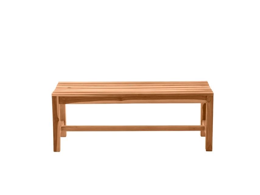 Auslauf 🔔 Coraggio Forma Gartenbank Teak - 120/45/42 cm in braun 🌟 8 Auslauf 🔔 Coraggio Forma Gartenbank Teak - 120/45/42 cm in braun 🌟 – Bild 6