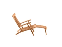 Am billigsten 🤩 Coraggio Forma Liegestuhl Teak mit Fußstütze - 58,5/87/149 cm in braun 🎁 -GARTENMÖBEL Verkäufe 11020008 03 freisteller nebenbild