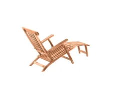 Am billigsten 🤩 Coraggio Forma Liegestuhl Teak mit Fußstütze - 58,5/87/149 cm in braun 🎁 -GARTENMÖBEL Verkäufe 11020008 04 freisteller nebenbild