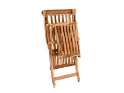 Am billigsten 🤩 Coraggio Forma Liegestuhl Teak mit Fußstütze - 58,5/87/149 cm in braun 🎁 -GARTENMÖBEL Verkäufe 11020008 05 funktion nebenbild