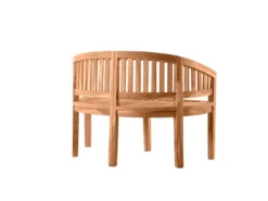 Rabatt 🌟 Coraggio Forma Gartenbank Teak - 120/85/53 cm in braun ✔️ -GARTENMÖBEL Verkäufe 11020012 04 freisteller nebenbild