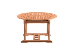 Bestes Angebot 🌟 Coraggio Forma Gartentisch Teak - 120/75/120-170 cm in braun ✔️ -GARTENMÖBEL Verkäufe 11020016 04 frontal nebenbild