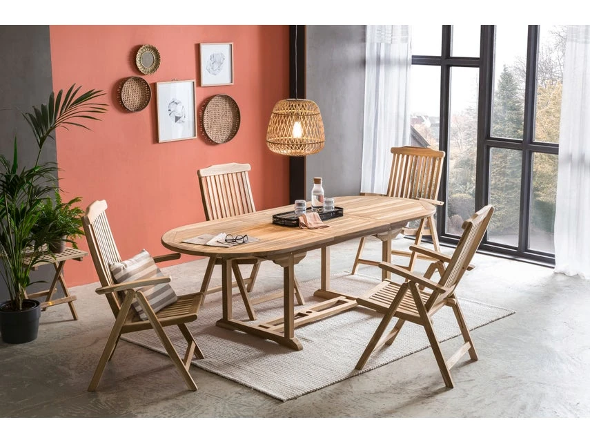 Besorgen 🔔 Coraggio Forma Gartentisch Teak - 100/75/180-240 cm in braun 🌟 6 Besorgen 🔔 Coraggio Forma Gartentisch Teak - 100/75/180-240 cm in braun 🌟 – Bild 4