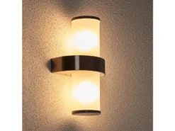 Blitzangebot ✨ Außenwandleuchte Beverly - 20/35/14 cm in weiß 🤩 -GARTENMÖBEL Verkäufe 15721708 f 02