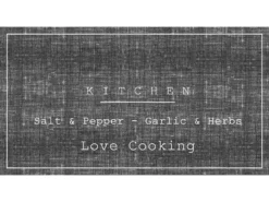 Auslauf ✔️ Teppichläufer Smuq Grand cafe - 67/120 cm in grau 🎁