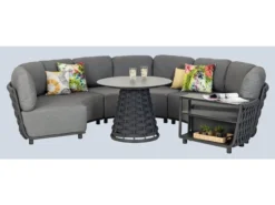 Billig 🎉 Jardini Loungetisch Andalusia - 68/90 cm in grau ⭐ -GARTENMÖBEL Verkäufe 24566559 2