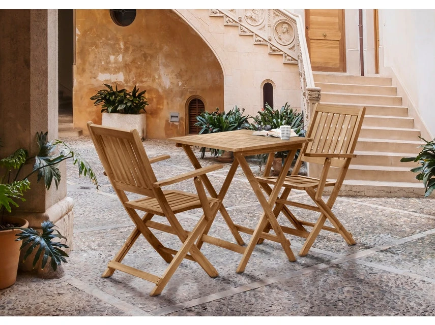 Schlussverkauf 👏 Gartenmöbel-Set Akazie 3-teilig in braun 🎁 4 Schlussverkauf 👏 Gartenmöbel-Set Akazie 3-teilig in braun 🎁 – Bild 2