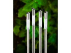 Bester Verkauf 🧨 Solarleuchte Solar 3-teilig in silberfarben ⌛ -GARTENMÖBEL Verkäufe 33961 am detail