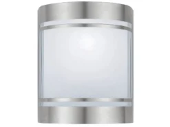 Besorgen 👍 Außenwandleuchte Cerno - 14/17/10 cm in silberfarben ✨