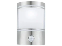 Schlussverkauf ✨ Außenwandleuchte Cerno - 14/19/5 cm in silberfarben 👍