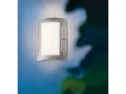 Besorgen 💯 Außenwandleuchte City - 24/26/9 cm in silberfarben 🤩 -GARTENMÖBEL Verkäufe 5144563 0394691 14226428