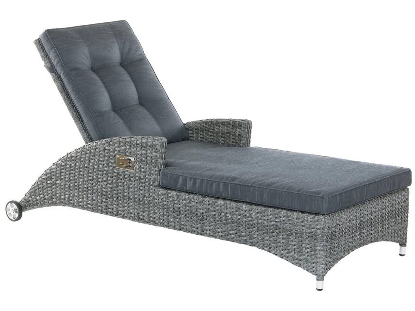 Angebote 👍 Jardini Sonnenliege Barcelona - 168/85/70 cm in grau ✨ 3 Angebote 👍 Jardini Sonnenliege Barcelona - 168/85/70 cm in grau ✨