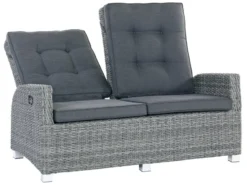 Brandneu ⭐ Jardini Loungesofa Barcelona 2-Sitzer - 145/108/90 cm in grau 🥰 -GARTENMÖBEL Verkäufe 5520569 0439558 2 22118493
