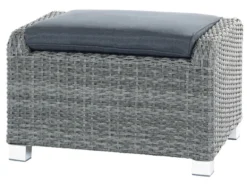 Budget 💯 Jardini Loungehocker Barcelona - 73,5/48/55 cm in grau 🎁