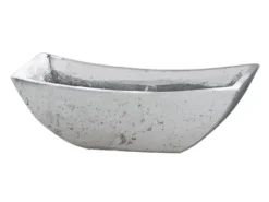 Bestpreis 💯 Jardini Blumentopf Crack Cim - 50/18/23 cm in weiß 🛒