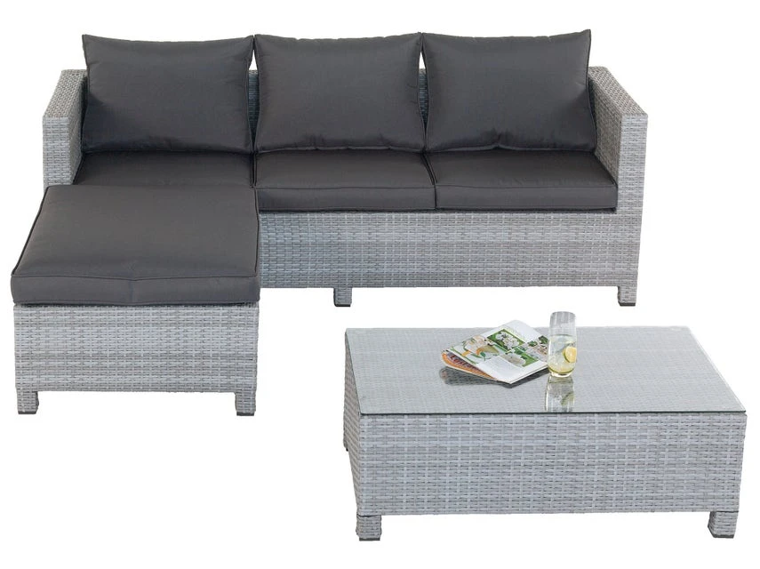 Aktion ✨ Jardini Loungegarnitur Libero 3-teilig in grau 😍 3 Aktion ✨ Jardini Loungegarnitur Libero 3-teilig in grau 😍