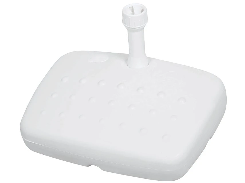 Brandneu 🛒 Doppler Schirmständer Füllsockel - 49/13/37 cm in weiß 🎁 3 Brandneu 🛒 Doppler Schirmständer Füllsockel - 49/13/37 cm in weiß 🎁