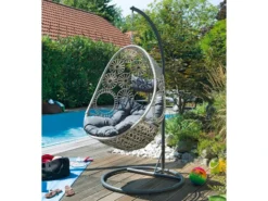 Top 10 🤩 Jardini Hängesessel Laredo - 95/194/95 cm in grau 🌟 -GARTENMÖBEL Verkäufe 6176826 0503622 2 23263065