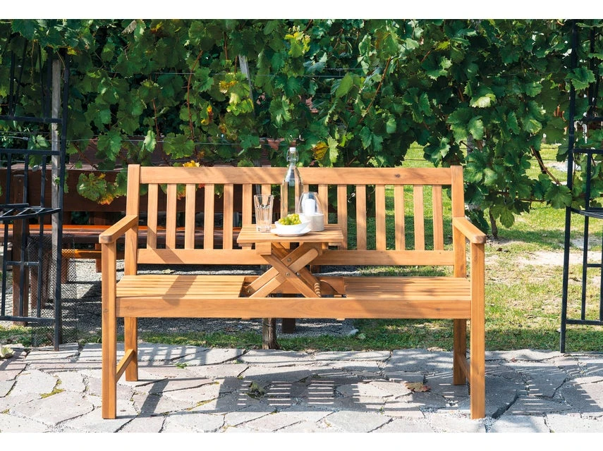 Angebote 😉 Jardini Gartenbank Edinburgh - 142/89/45 cm in braun 😉 4 Angebote 😉 Jardini Gartenbank Edinburgh - 142/89/45 cm in braun 😉 – Bild 2