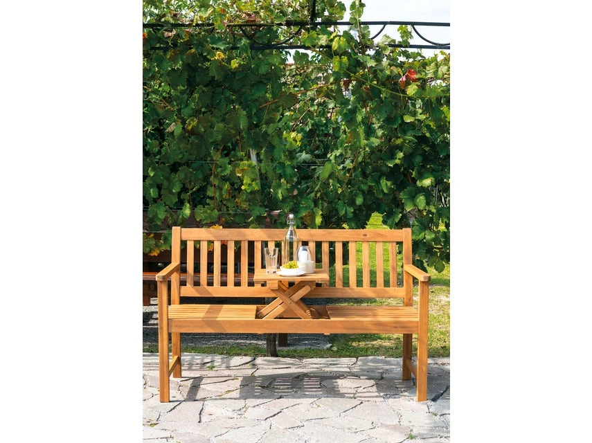 Angebote 😉 Jardini Gartenbank Edinburgh - 142/89/45 cm in braun 😉 5 Angebote 😉 Jardini Gartenbank Edinburgh - 142/89/45 cm in braun 😉 – Bild 3