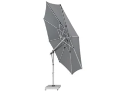 Bestpreis 🎉 Doppler Sonnenschirm Expert - 250/350 cm in dunkelgrau 😉 -GARTENMÖBEL Verkäufe 6202654 0510295 4 23519666