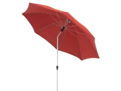 Billig 🌟 Jardini Sonnenschirm Sunshine - 234,6/200 cm in rot 🔥