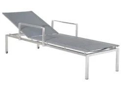 Großhandel ⌛ Jardini Sonnenliege Antigua II - 66/35/200 cm in silberfarben 👍