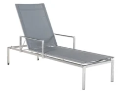 Großhandel ⌛ Jardini Sonnenliege Antigua II - 66/35/200 cm in silberfarben 👍 -GARTENMÖBEL Verkäufe 6360484 0540596 3 23755252