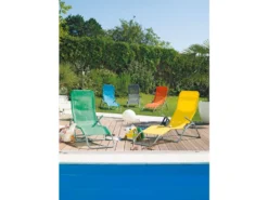 Am billigsten 👏 Jardini Liegestuhl Belize - 56/96/145 cm in gelb 🤩 -GARTENMÖBEL Verkäufe 6360519 0540624 3 23761324