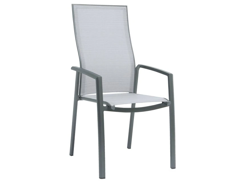 Aktion ⭐ Stapelstuhl Kari - 58/109/70 cm in silberfarben 🌟 3 Aktion ⭐ Stapelstuhl Kari - 58/109/70 cm in silberfarben 🌟