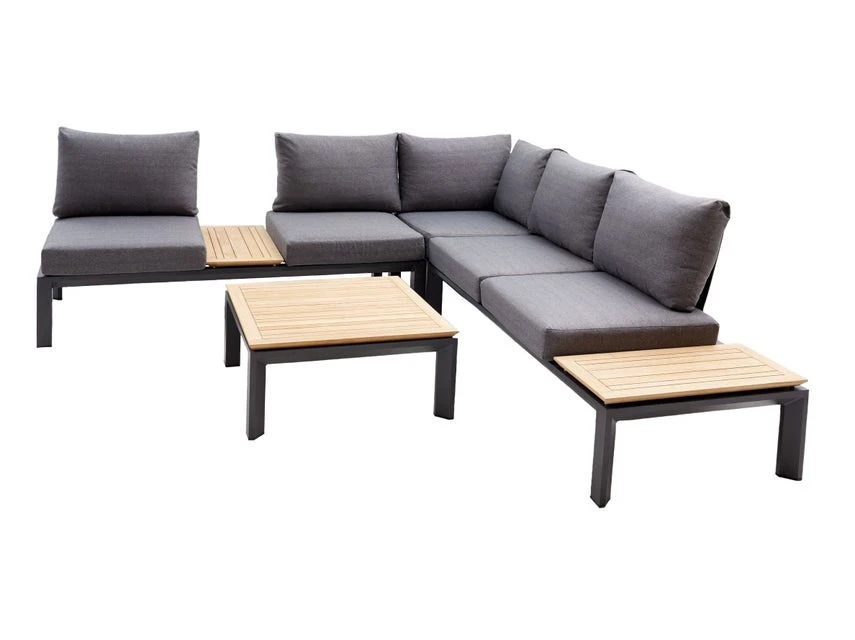 Bestpreis 💯 Jardini Loungegarnitur Brazil 4-teilig in grau 😉 3 Bestpreis 💯 Jardini Loungegarnitur Brazil 4-teilig in grau 😉