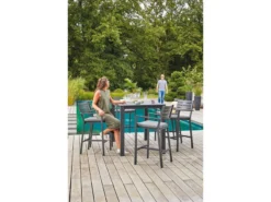 Aktion ⭐ Jardini Barsessel Graciosa - 55/108/58 cm in grau ✨ -GARTENMÖBEL Verkäufe 6363223 0542041 1 23755814 4