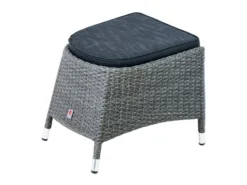 Schlussverkauf ❤️ Jardini Gartenhocker Barcelona - 50/44/57 cm in grau 🌟