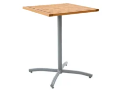 Bestes Angebot 🧨 Jardini Gartentisch Sylt - 61/75/61 cm in braun ⭐