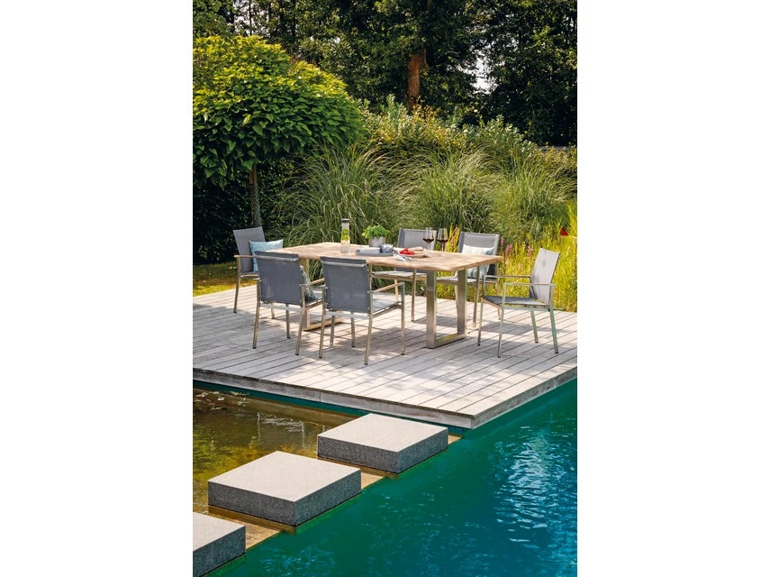 Budget 👏 Jardini Stapelstuhl Green Bay - 56/85/60 cm in grau 😍 6 Budget 👏 Jardini Stapelstuhl Green Bay - 56/85/60 cm in grau 😍 – Bild 4