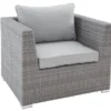 Budget 🤩 Jardini Loungefauteuil Rügen - 102/75/84 cm in grau 💯 -GARTENMÖBEL Verkäufe 6365279 0542772 23773030 1