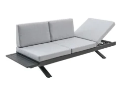 Auslauf 🤩 Jardini Loungesofa Rieke 3-Sitzer - 218/87,5/75,5 cm in grau 😉 -GARTENMÖBEL Verkäufe 6365301 0542774 10 23773329