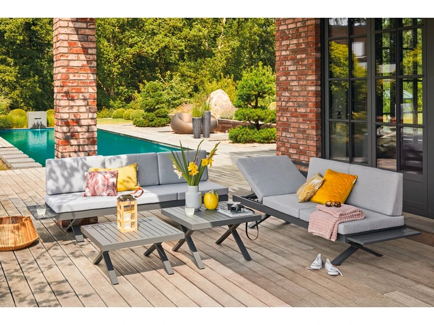 Besorgen ⭐ Jardini Loungesofa Rieke 3-Sitzer - 218/87,5/75,5 cm in grau 😉 7 Besorgen ⭐ Jardini Loungesofa Rieke 3-Sitzer - 218/87,5/75,5 cm in grau 😉 – Bild 5
