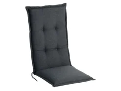 Brandneu 🔔 Hochlehnerkissen Jardini Go - 50/7/120 cm in dunkelgrau 😉