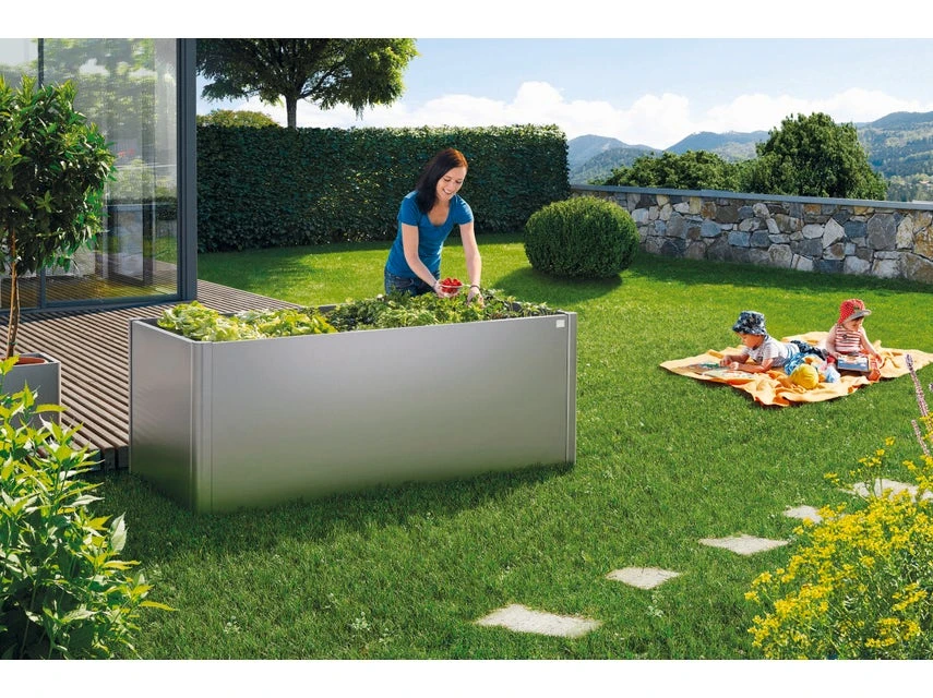 Bestpreis 👏 Hochbeet - 201/77/102 cm in dunkelgrau 🔔 4 Bestpreis 👏 Hochbeet - 201/77/102 cm in dunkelgrau 🔔 – Bild 2