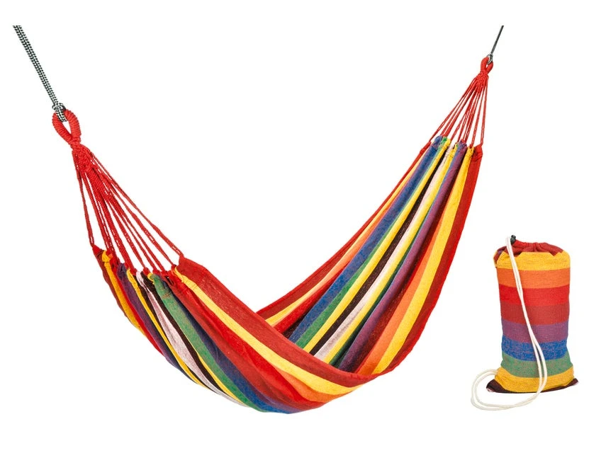 Billig ⌛ Einzelhängematte Siesta - 80/190 cm in mehrfarbig 🧨 3 Billig ⌛ Einzelhängematte Siesta - 80/190 cm in mehrfarbig 🧨