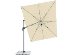 Billig 😀 Doppler Sonnenschirm Active II - 350/261/260 cm in beige 👏 -GARTENMÖBEL Verkäufe 6530239 0570245 3 24333924