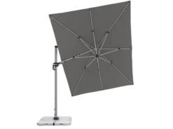 Am billigsten ⭐ Doppler Sonnenschirm Active II - 350/261/260 cm in dunkelgrau ❤️ -GARTENMÖBEL Verkäufe 6530242 0570248 3 24333966