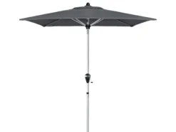 Blitzangebot 🔔 Doppler Sonnenschirm Active Auto Tilt - 210/233/140 cm in dunkelgrau 🤩