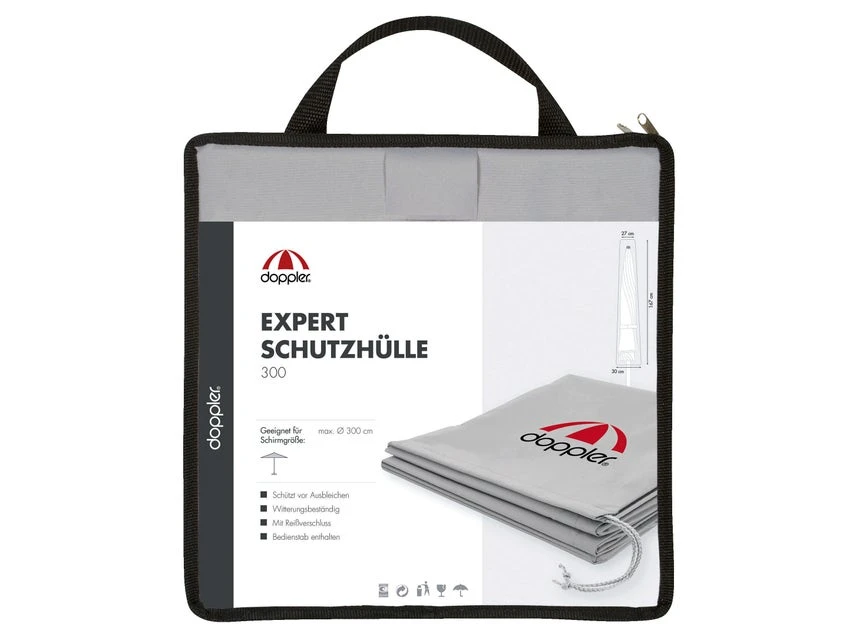 Schlussverkauf 🛒 Doppler Schutzhülle Expert für Mittelmastschirme - 300 cm in grau ❤️ 3 Schlussverkauf 🛒 Doppler Schutzhülle Expert für Mittelmastschirme - 300 cm in grau ❤️